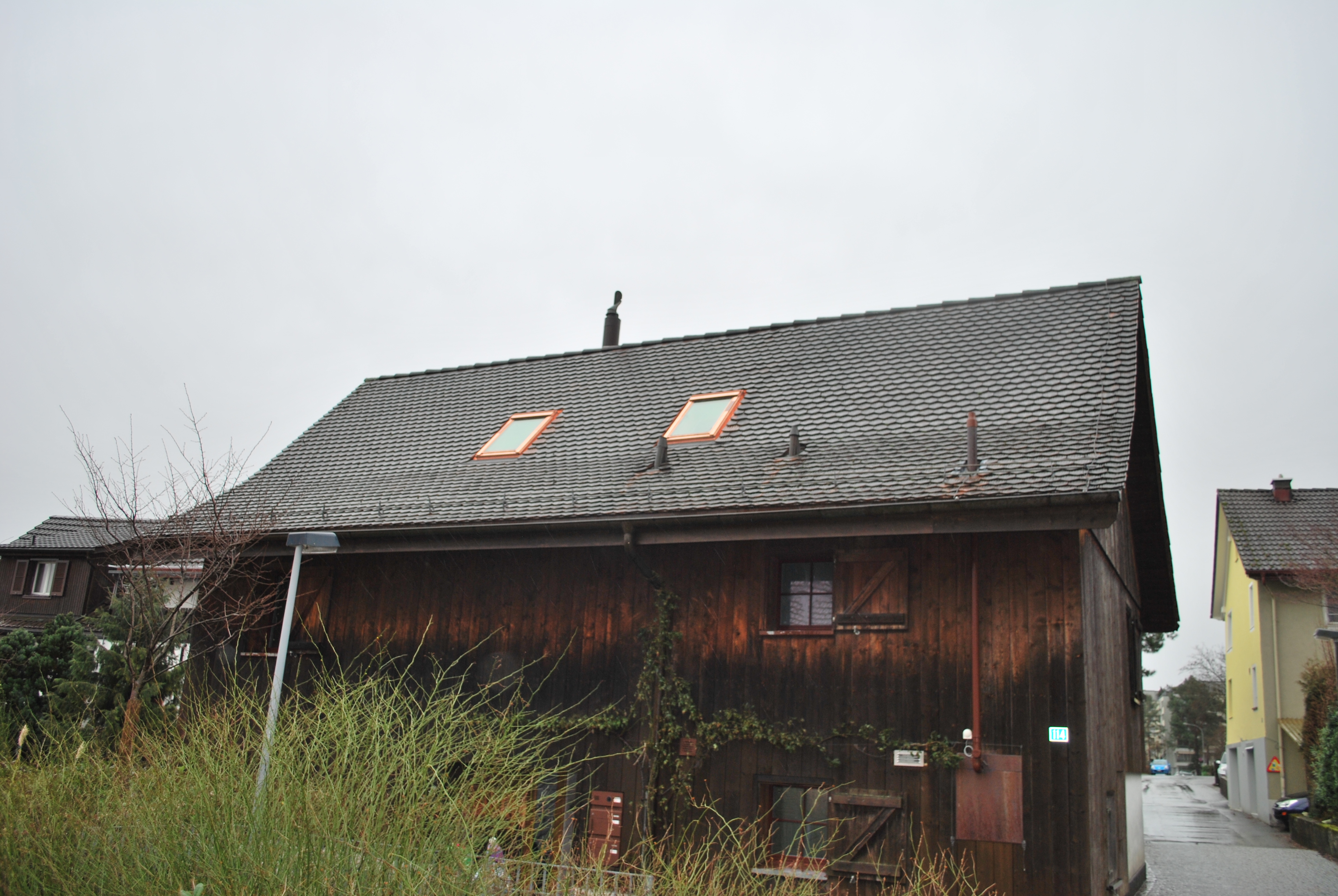 Alte Landstrasse 114, Au-Wädenswil - Dachansicht mit neuen Dachfenstern